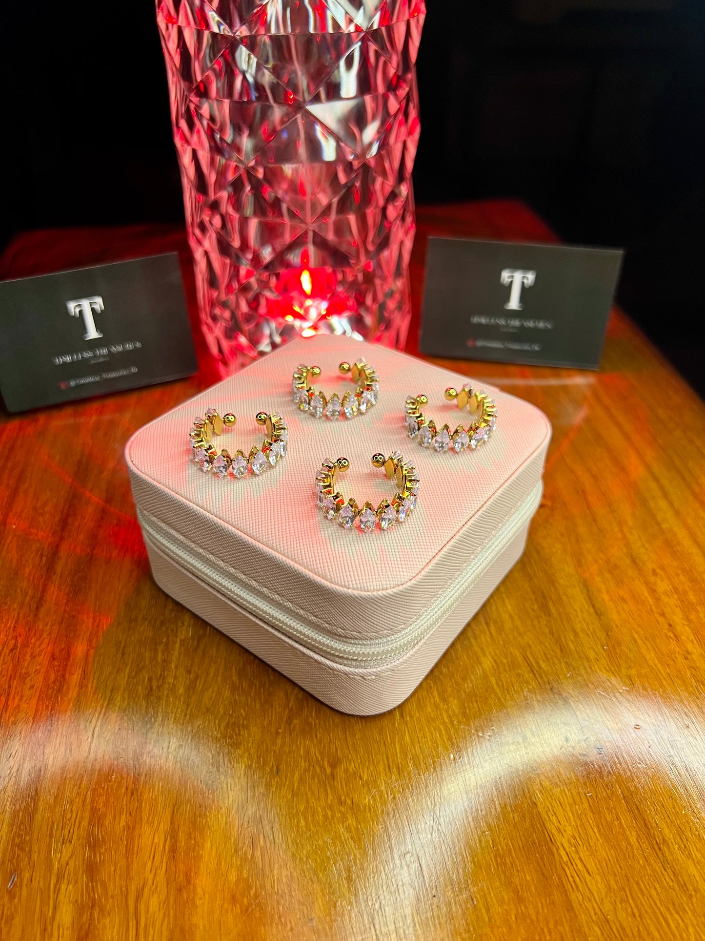 Premium Quality Stainless Steel 18k Crownella Ring