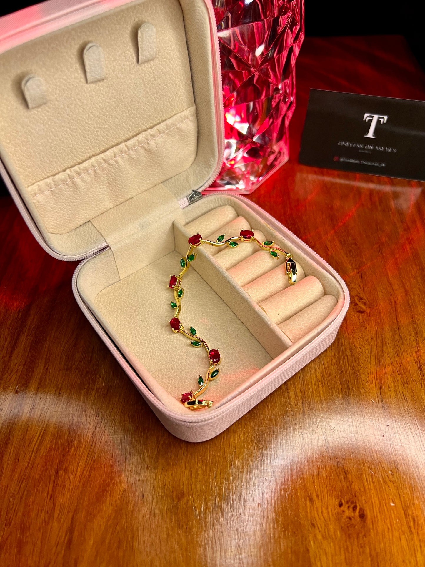 Premium Quality Stainless Steel 18k Tulip Bracelet Collection (Selection Available)