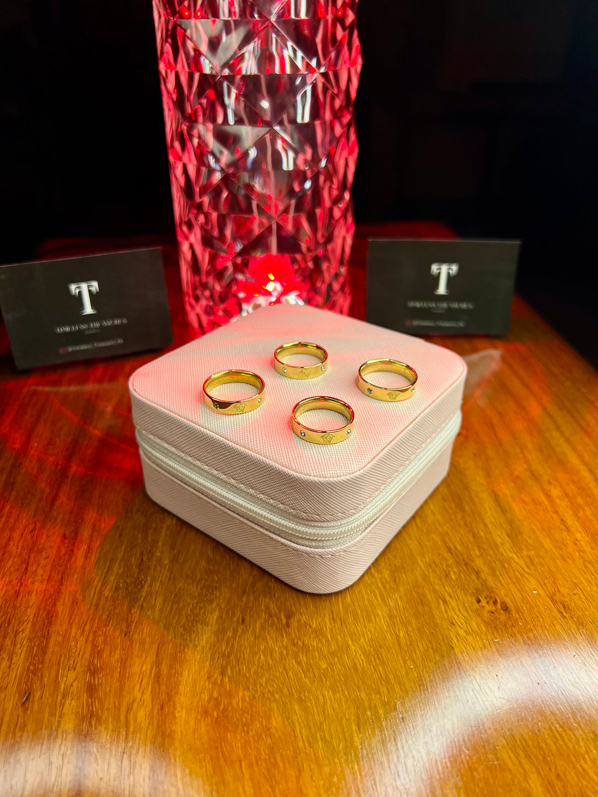 Premium Quality Stainless Steel 18k Medusa Gold Ring