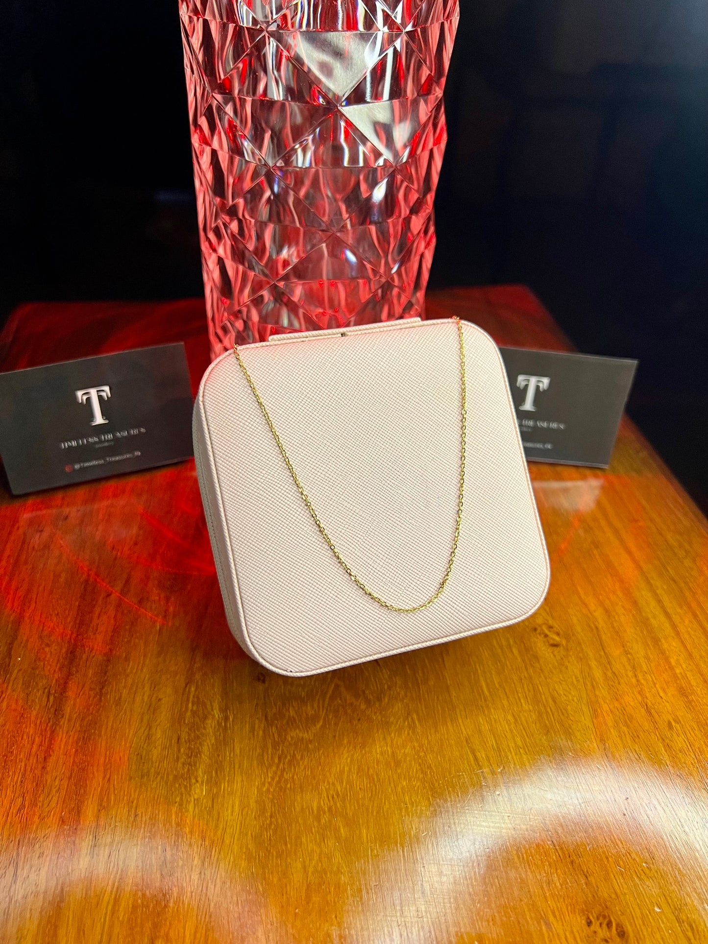 Premium Quality Stainless Steel 18k Minimal Gold Chain
