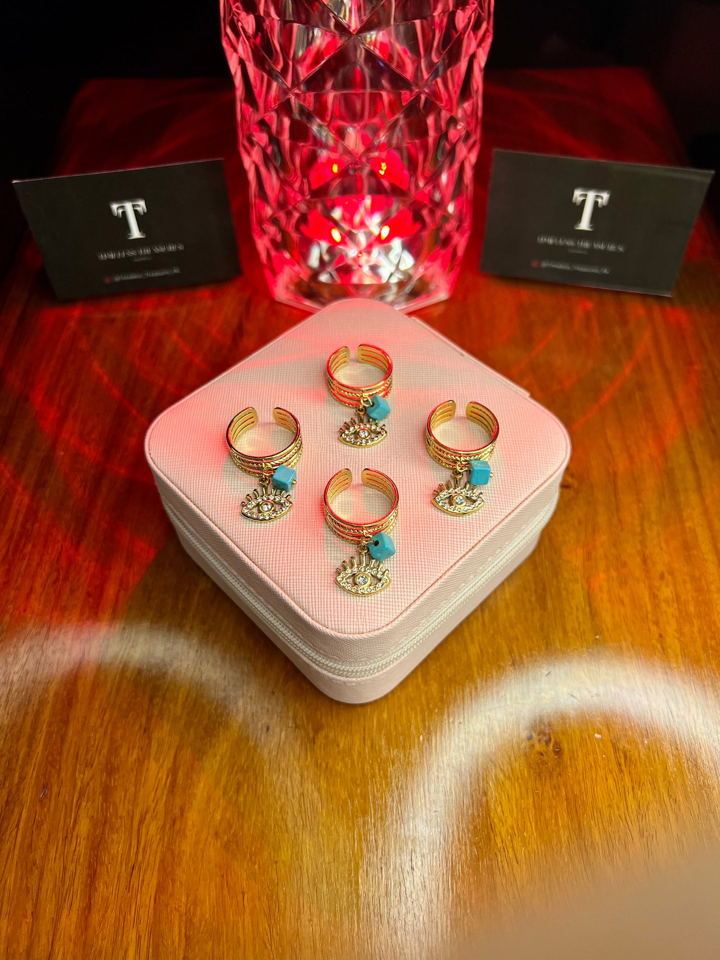 Premium Quality Stainless Steel 18k Mystic Aurelia Ring