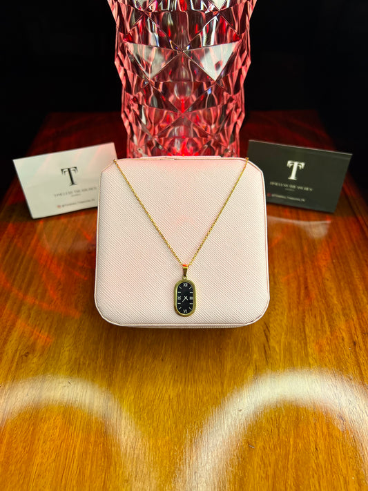 Premium Quality Stainless Steel 18k Timless Watch Necklace