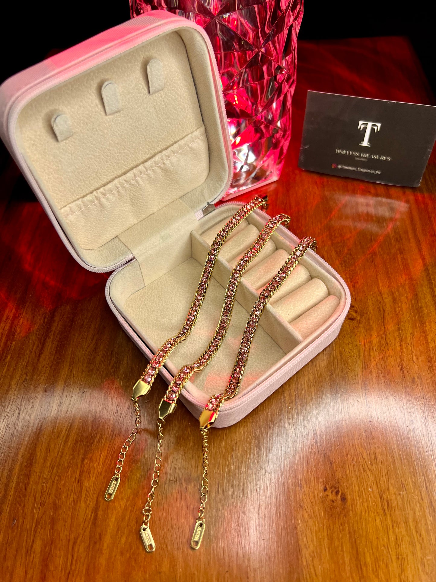 Premium Quality Stainless Steel 18k Multi colour Braided Bracelet
