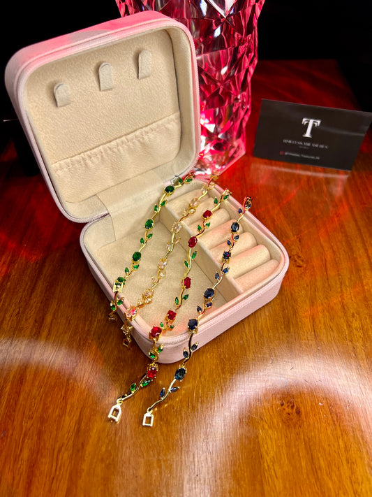 Premium Quality Stainless Steel 18k Tulip Bracelet Collection (Selection Available)