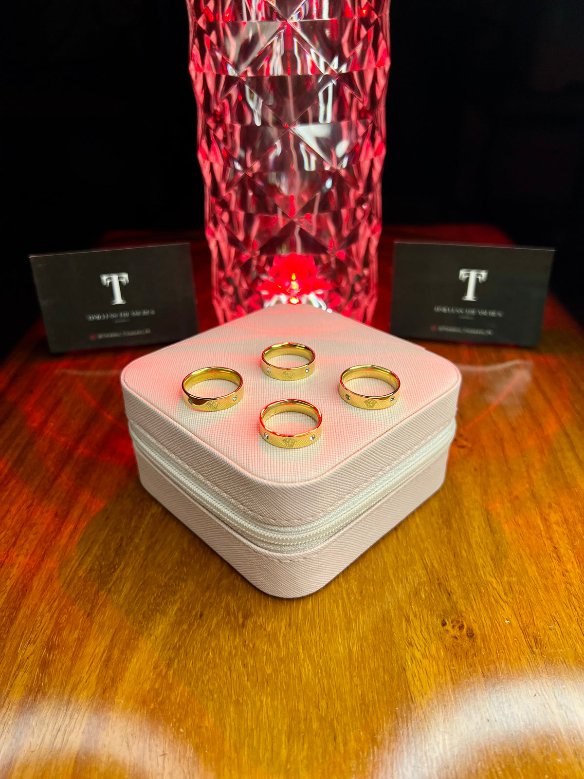 Premium Quality Stainless Steel 18k Medusa Gold Ring