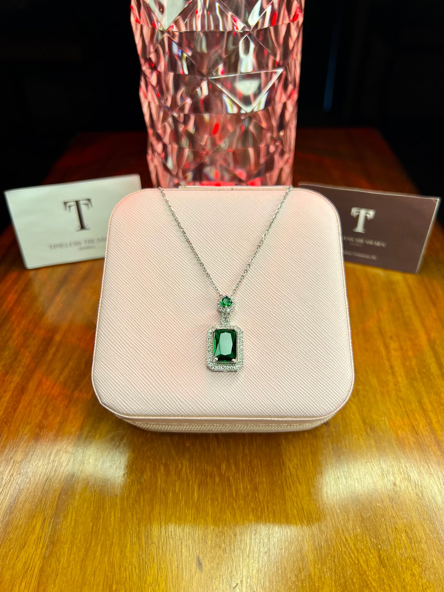 Premium Quality Large Stone Necklace