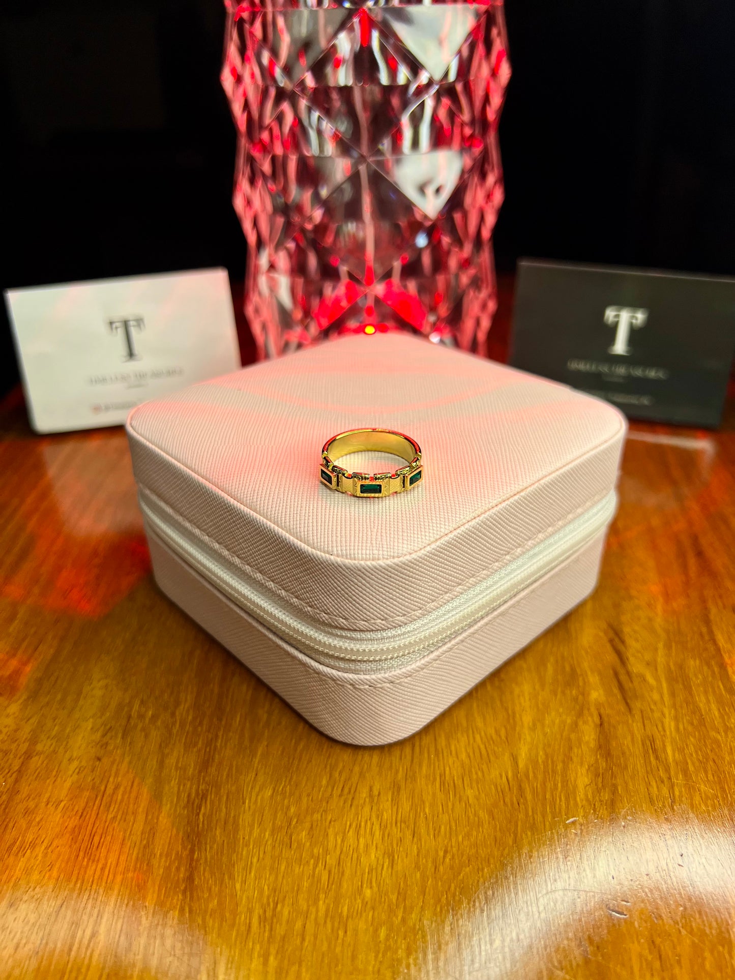 Premium Quality Stainless Steel 18k Gold Plated Rings Collection