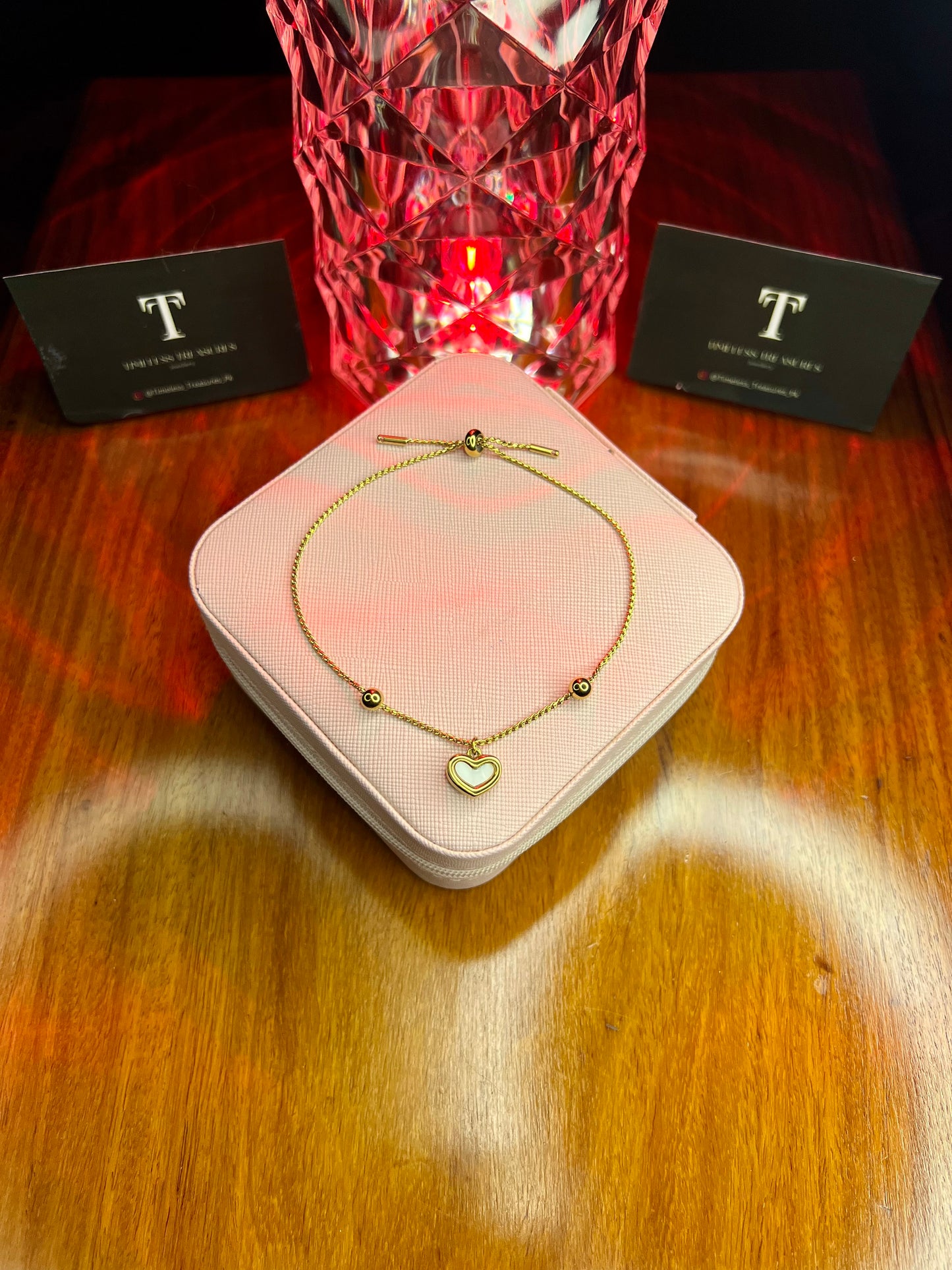 Premium Quality Stainless Steel 18k Heart Of Elegance