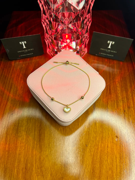 Premium Quality Stainless Steel 18k Heart Of Elegance