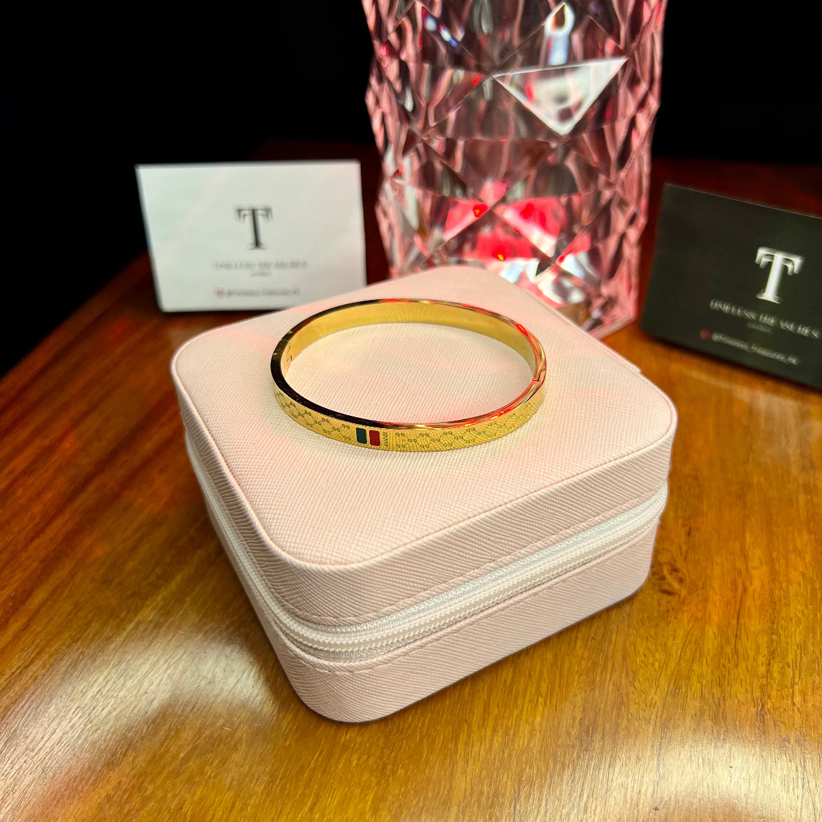 Premium Quality Stainless Steel 18k Gucci Classic Handcuff