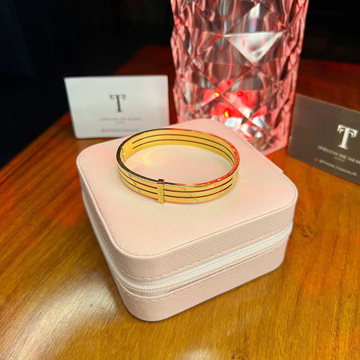 Premium Quality Stainless Steel 18k Cartier Multi Layer Luxury Handcuff