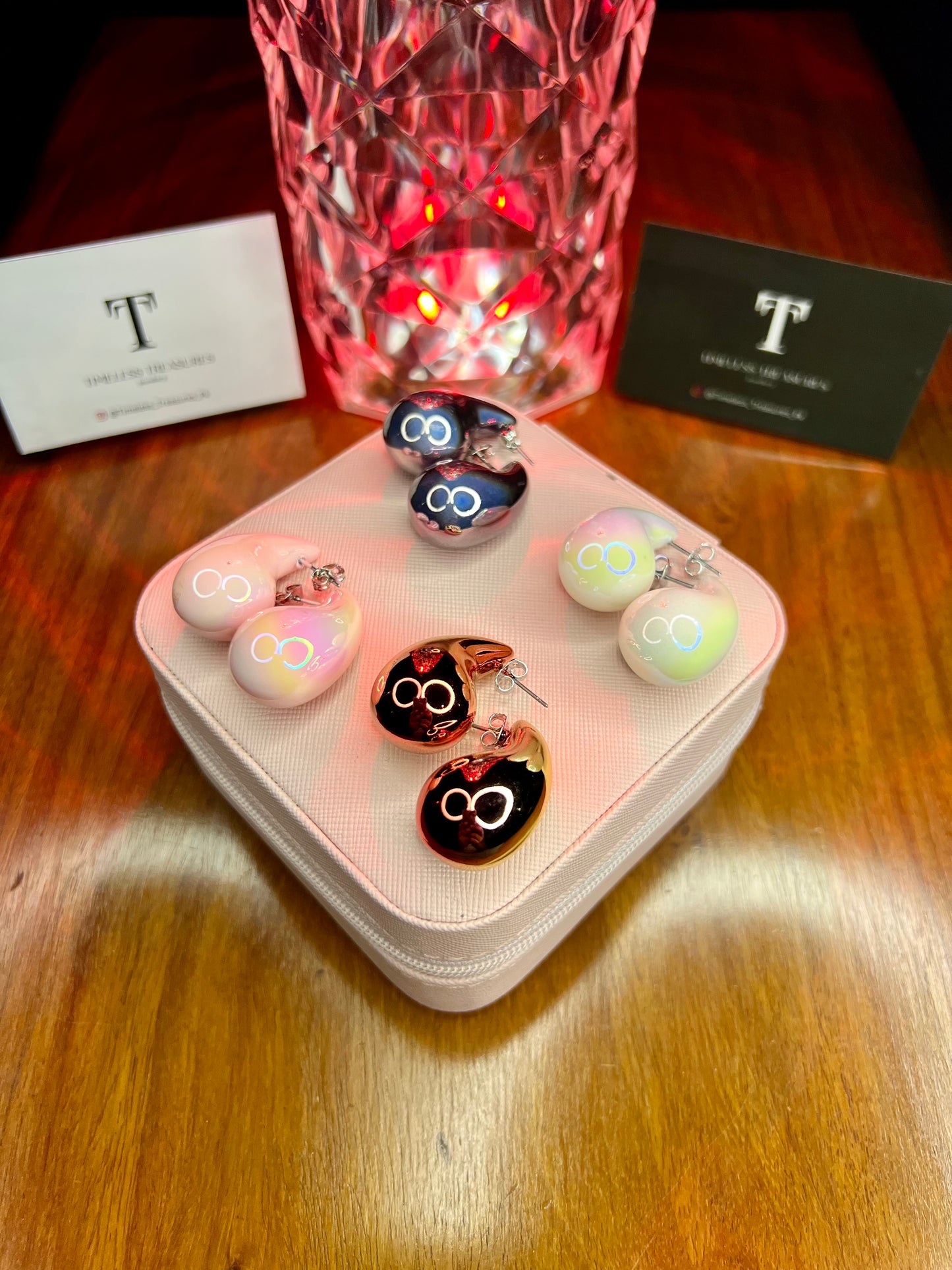 Premium Quality Stainless Steel 18k Drop Enamel EarStuds