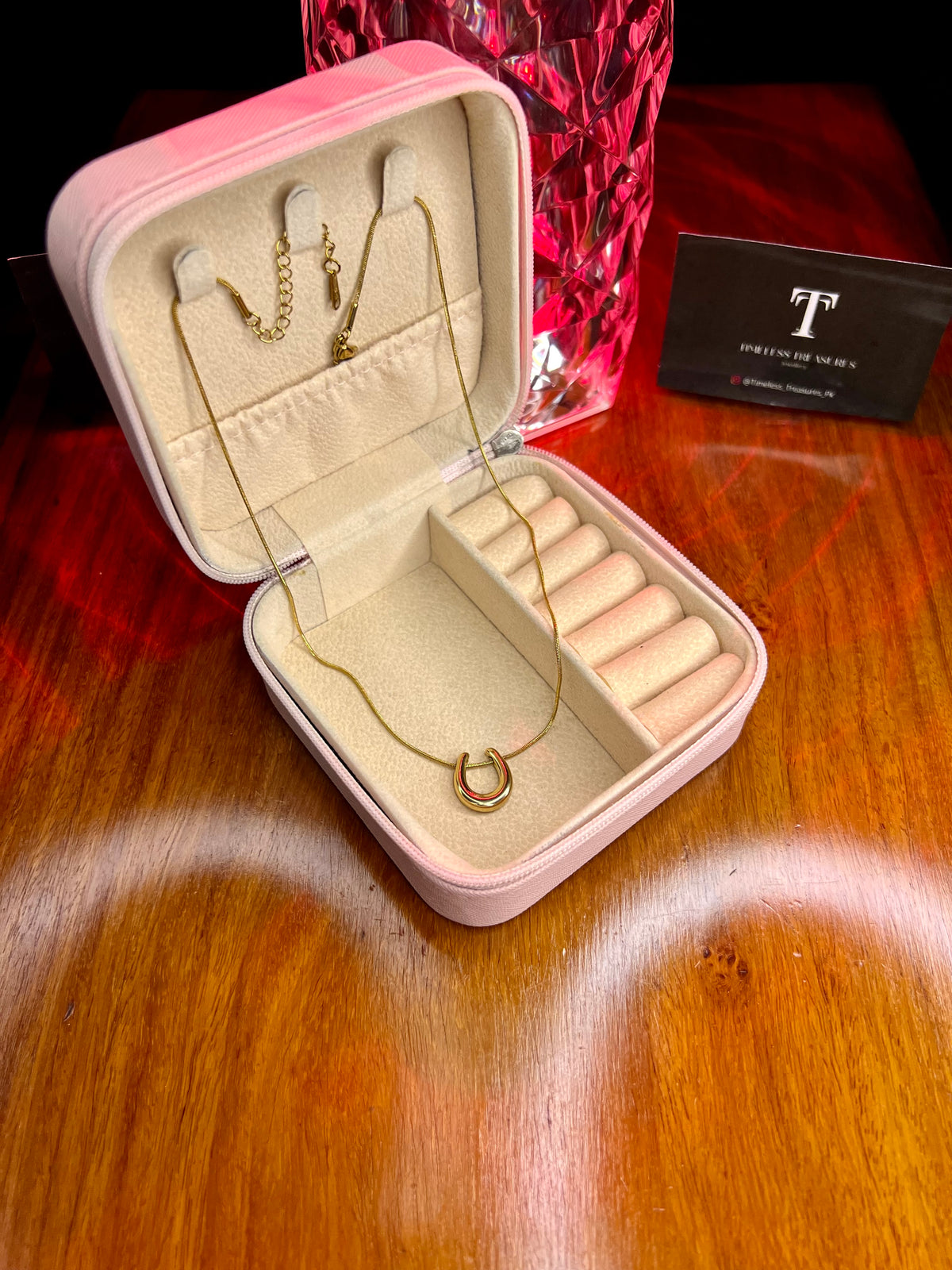 Premium Quality Stainless Steel 18k Duchess Gold Necklace