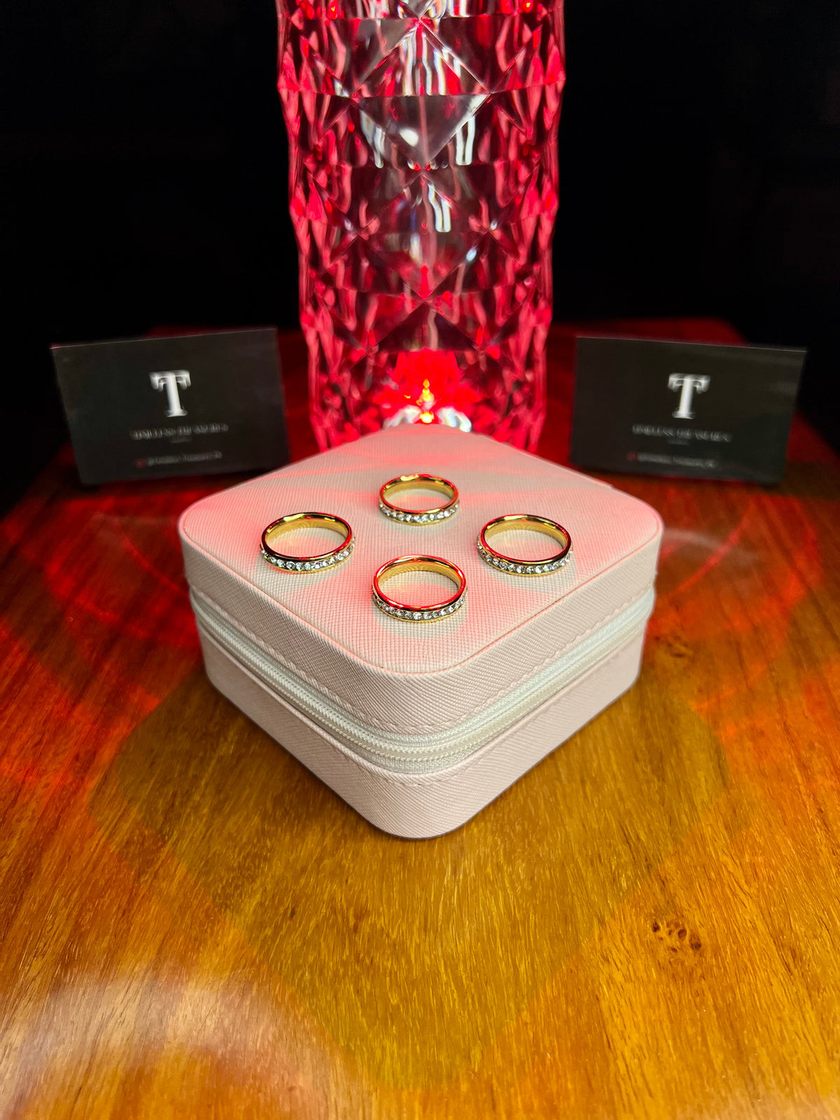 Premium Quality Stainless Steel 18k Solara Shine Ring