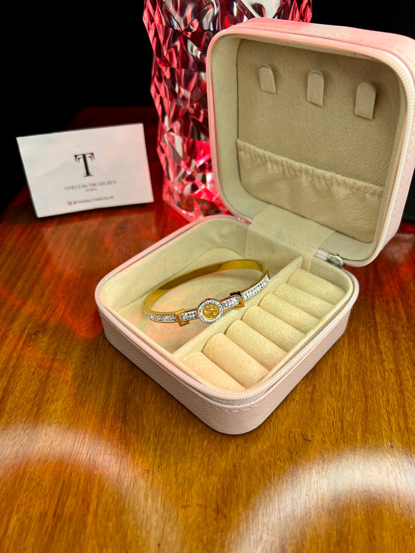 Premium Quality Stainless Steel 18k Tory Lux Royal Handcuff