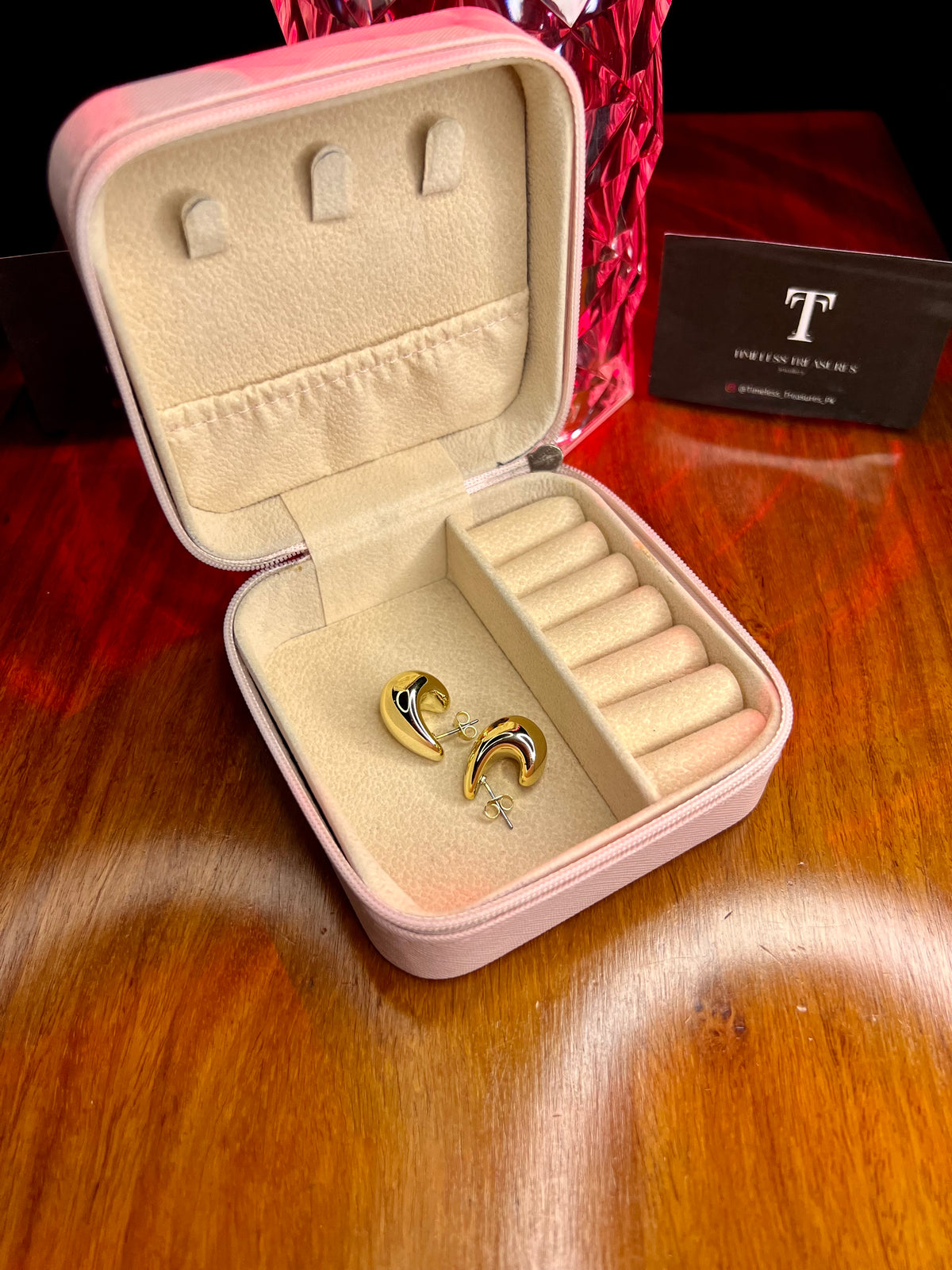 Premium Quality Golden Plastic Hoops D3