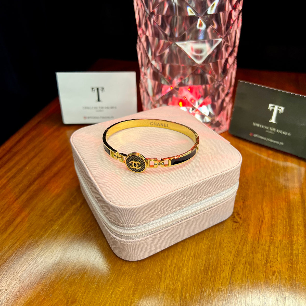 Premium Quality Stainless Steel 18k Chanel Luxury Handcuff