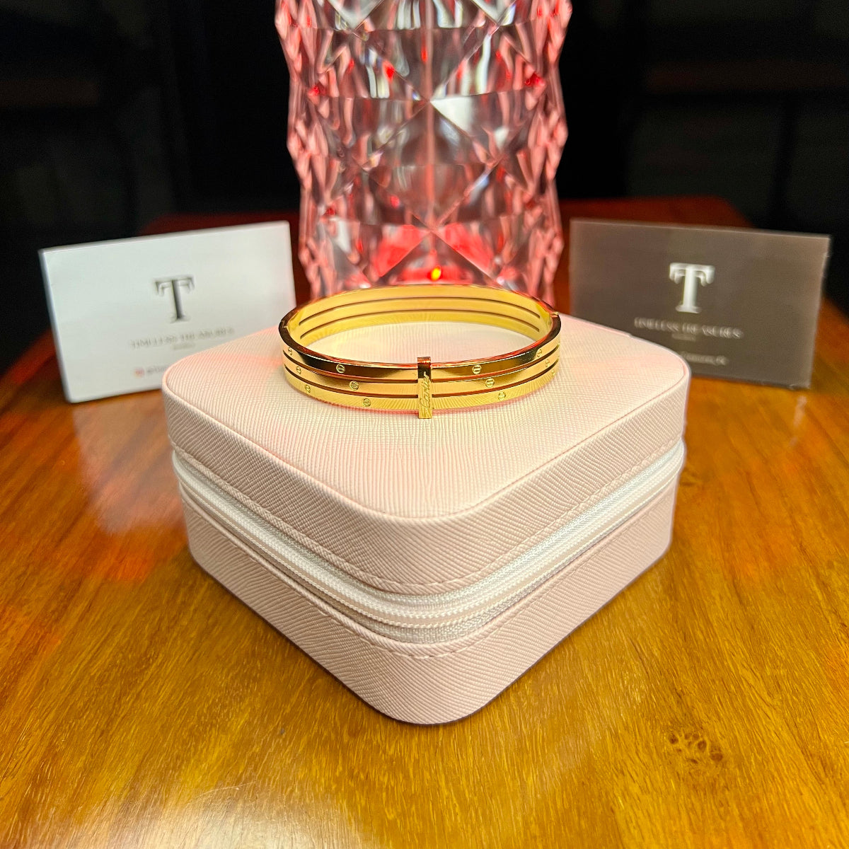 Premium Quality Stainless Steel 18k Cartier Multi Layer Luxury Handcuff