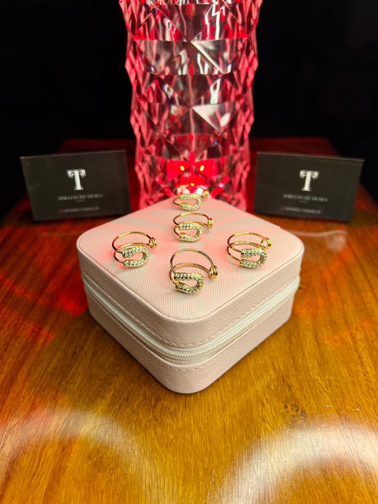 Premium Quality Stainless Steel 18k Eloria Lux Ring