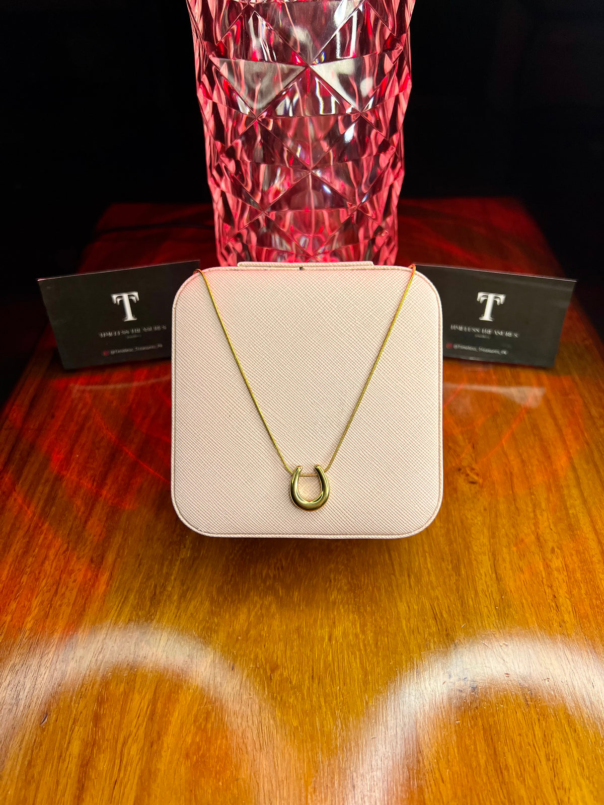 Premium Quality Stainless Steel 18k Duchess Gold Necklace