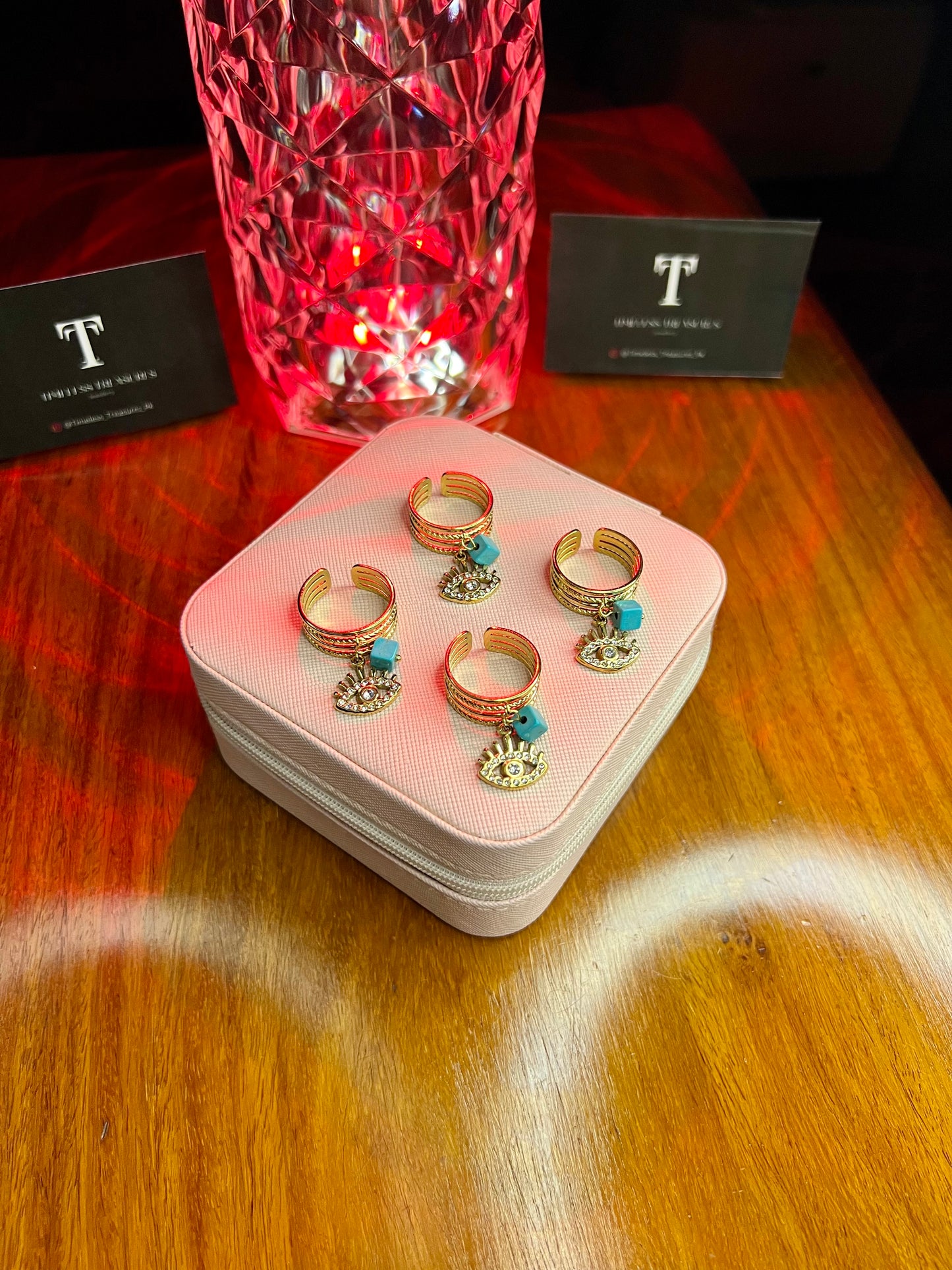Premium Quality Stainless Steel 18k Mystic Aurelia Ring