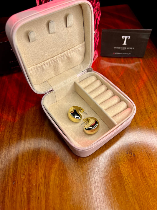 Premium Quality Golden Plastic Hoops D1