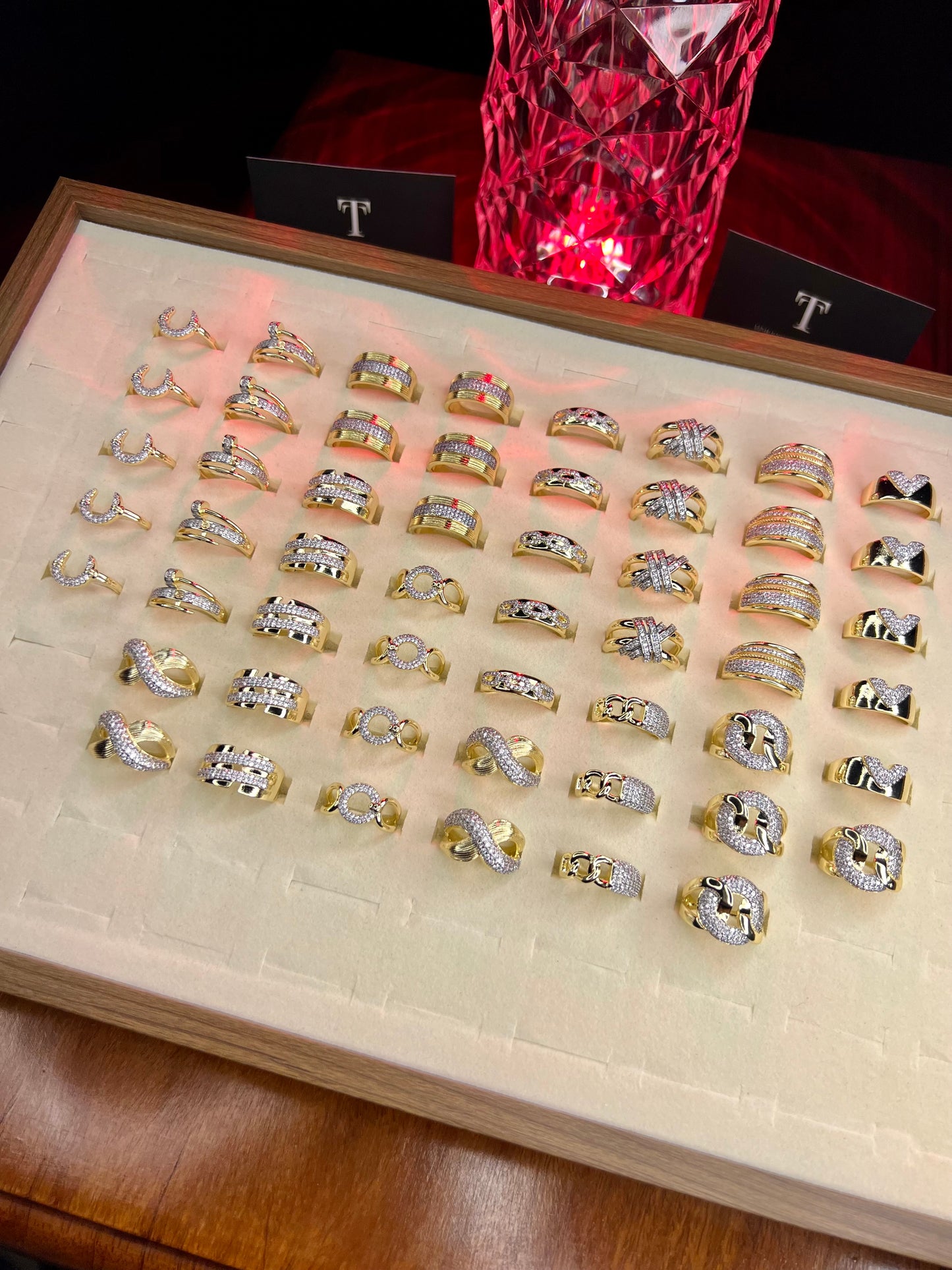 Premium Quality Timeless Shine Micro Zircon Egyptian Rings